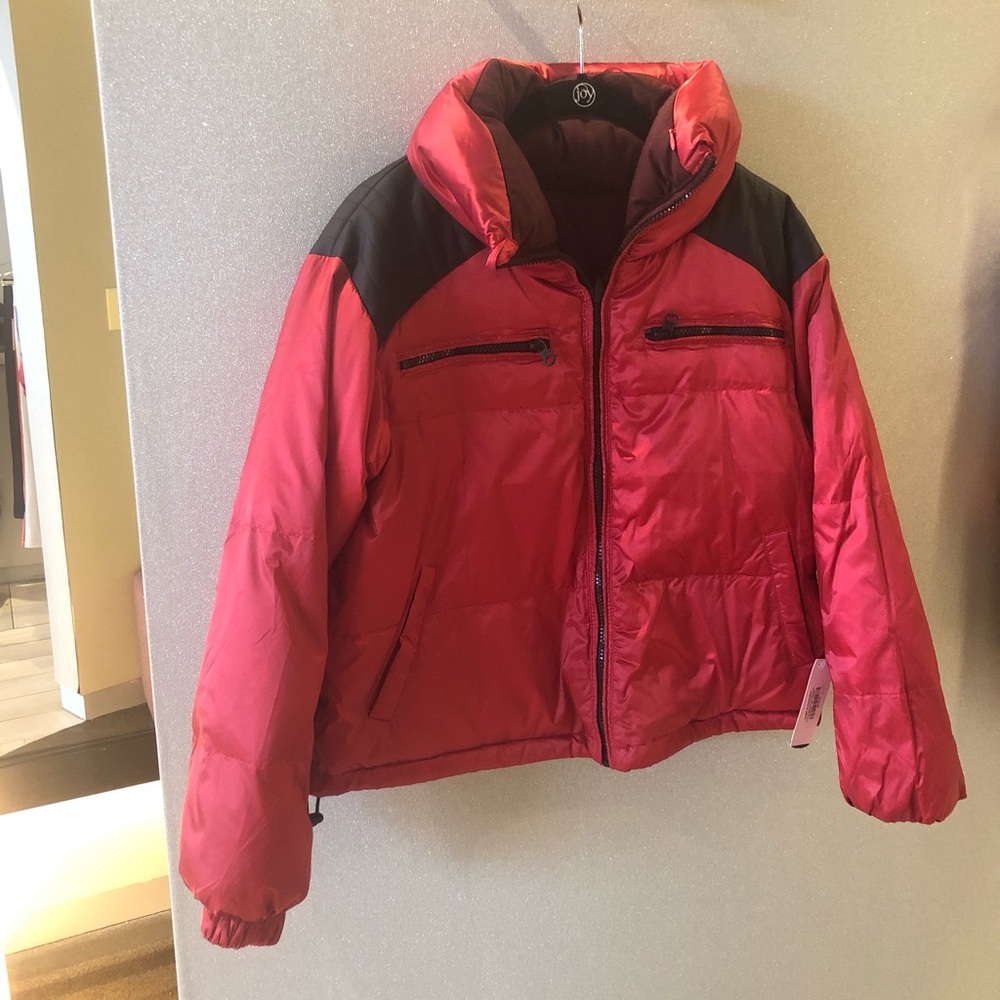 Blanc Noir Reversible puffer jacket